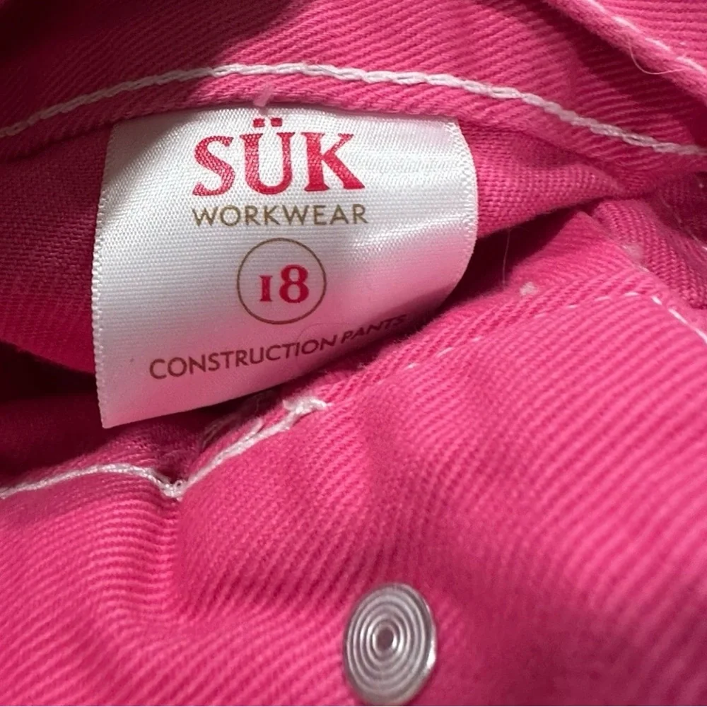 SUK Workwear carpenter Pants Hot Pink
Women's Size 18 - Picture 5 of 5